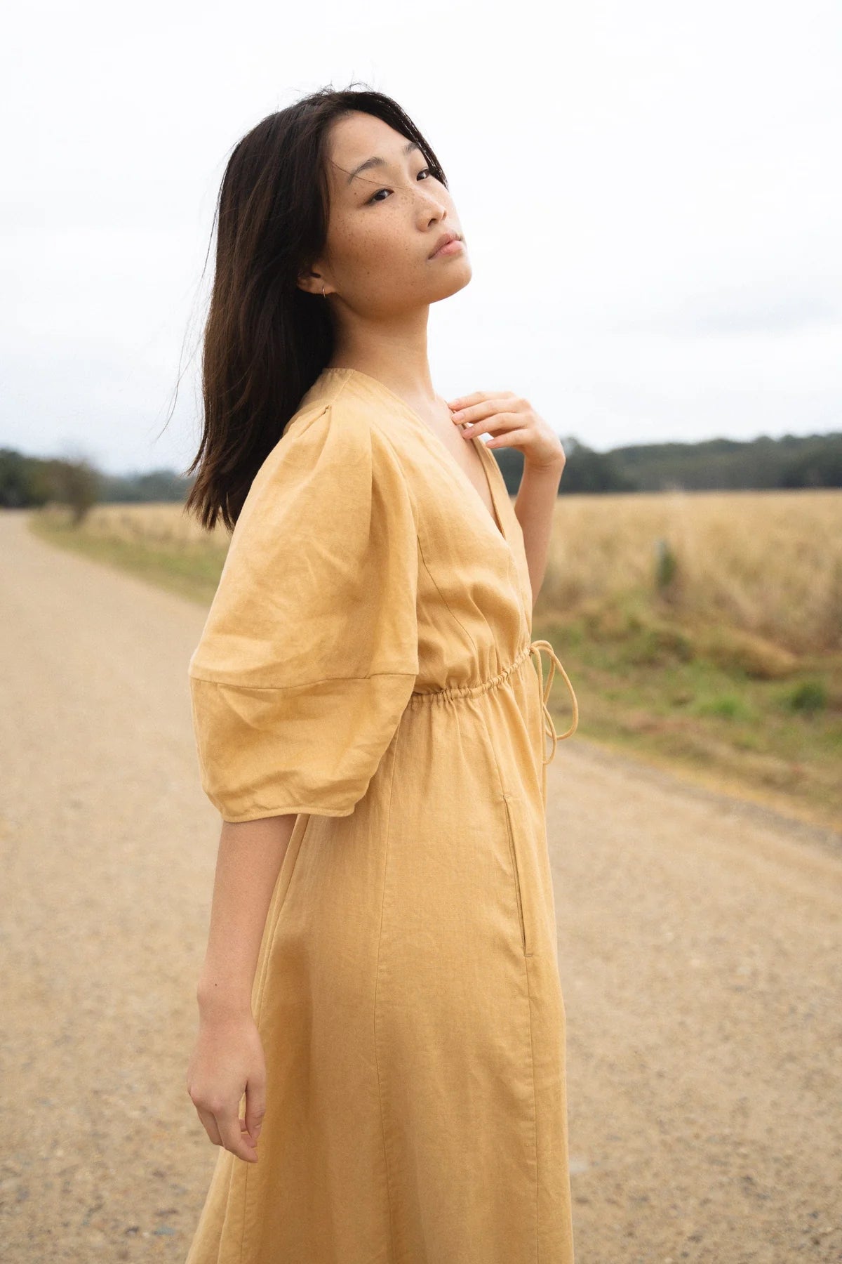 Vida Linen Dress